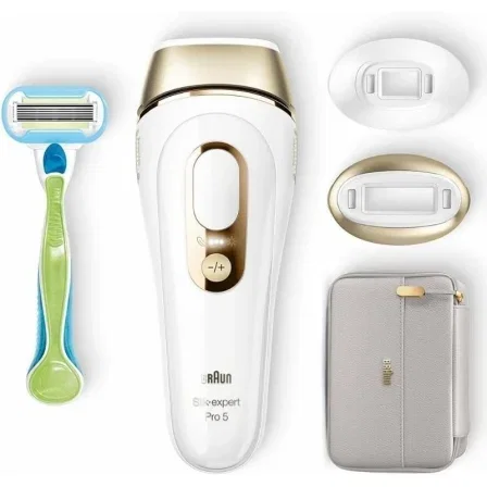 Braun Silk-expert Pro 5 PL5154 Depiladora Luz Pulsada IPL para Mujer, 400000 Disparos Braun Silk-expert Pro 5 PL5154 Depiladora Luz Pulsada IPL para Mujer, 400000 Disparos